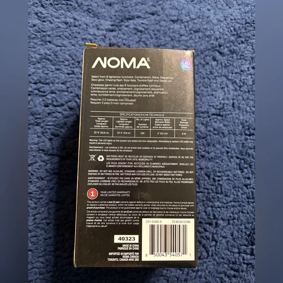 NOMA Battery-Operated Multi-Function String Lights - Picture 3 of 7